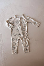 Load image into Gallery viewer, Bamboo Zip Pajama | Green Smiles
