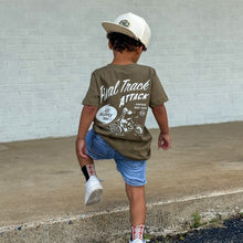 Load image into Gallery viewer, FINAL TRACK ATTACK TEE - MILITARY GREEN
