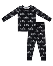 Load image into Gallery viewer, Bamboo Two Piece Set | Born to Ride Black
