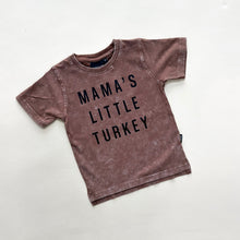 Load image into Gallery viewer, Mama&#39;s Little Turkey Acid Wash Tee
