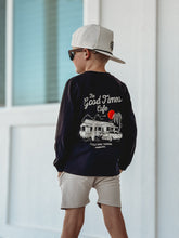Load image into Gallery viewer, THE GOOD TIMES CAFE LONG SLEEVE - SOLID BLACK

