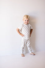Load image into Gallery viewer, Bamboo Two Piece Lounge Set | Checkerboard
