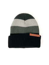 Load image into Gallery viewer, Chunky Knit Beanie - Block Stripe
