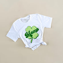 Load image into Gallery viewer, Checkered Clover Mama Tee
