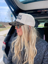 Load image into Gallery viewer, Sorry about my Husband / Wife Vintage Trucker Hat

