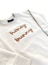 Load image into Gallery viewer, Honey Bunny Embroidered Child Comfort Crewneck
