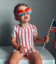 Load image into Gallery viewer, Stars &amp; Stripes 2pc Bamboo Pajamas

