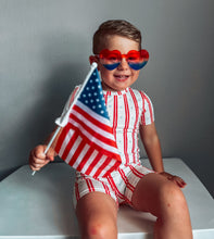 Load image into Gallery viewer, Stars &amp; Stripes 2pc Bamboo Pajamas
