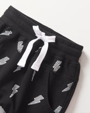 Load image into Gallery viewer, Lightning Bolt Jogger - Black
