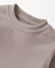 Load image into Gallery viewer, Long Sleeve Ribbed Tee - Mushroom
