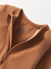Load image into Gallery viewer, 2-Way Zip Romper- Chestnut
