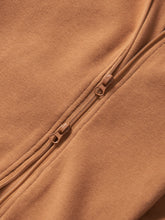 Load image into Gallery viewer, 2-Way Zip Romper- Chestnut
