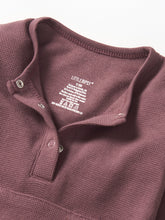 Load image into Gallery viewer, Waffle Romper - Huckleberry
