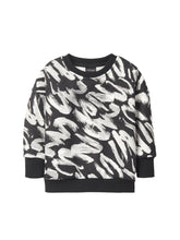 Load image into Gallery viewer, Brush Stroke Crewneck - Black
