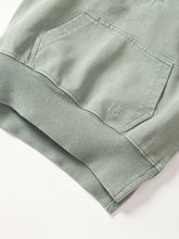 Load image into Gallery viewer, Quarter Zip Pullover - Basil Wash

