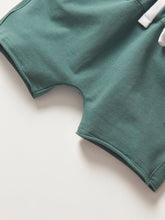 Load image into Gallery viewer, Raw Edge Harem Short - Teal

