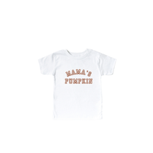 Load image into Gallery viewer, Mama&#39;s Pumpkin Varsity Tee
