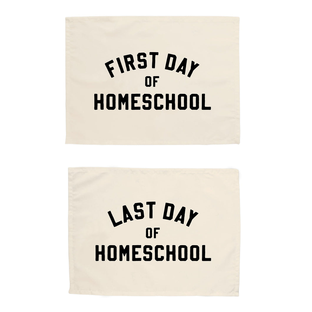 First & Last Day of Homeschool Banner Bundle