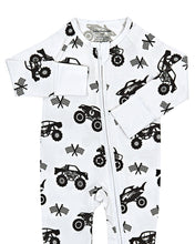 Load image into Gallery viewer, Bamboo Zip Romper | Monster Blaze
