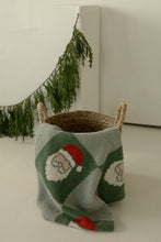 Load image into Gallery viewer, Plush Blanket | Santa Checkerboard
