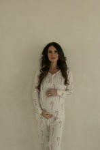Load image into Gallery viewer, Women&#39;s Bamboo Pajamas | Candy Cane
