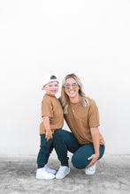 Load image into Gallery viewer, Oversized Bamboo Tee - Caramel
