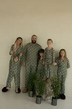 Load image into Gallery viewer, Women&#39;s Bamboo Pajamas | Santa Checkerboard
