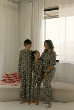 Load image into Gallery viewer, Bamboo Two Piece Pajamas | Santa Checkerboard
