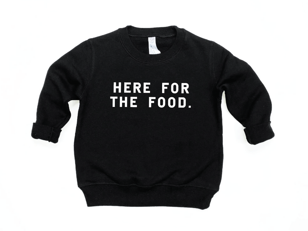 Here for the Food Pullover