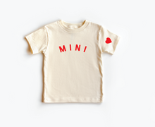 Load image into Gallery viewer, Mini w. Heart on Sleeve Tee
