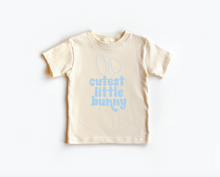 Load image into Gallery viewer, Cutest Little Bunny Natural Tee
