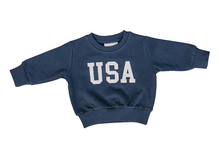 Load image into Gallery viewer, USA French Terry Crew Neck

