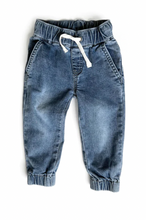 Load image into Gallery viewer, Denim Chino Joggers

