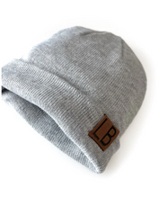 Load image into Gallery viewer, Grey Knit Beanie
