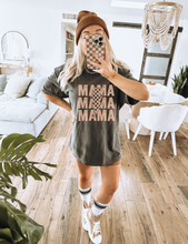 Load image into Gallery viewer, Mama Stacked Lightening Bolt Tee

