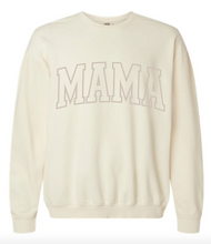 Load image into Gallery viewer, Mama Varsity Pullover - Comfort Colors
