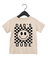 Load image into Gallery viewer, Dad&#39;s Dude Checkered Tee
