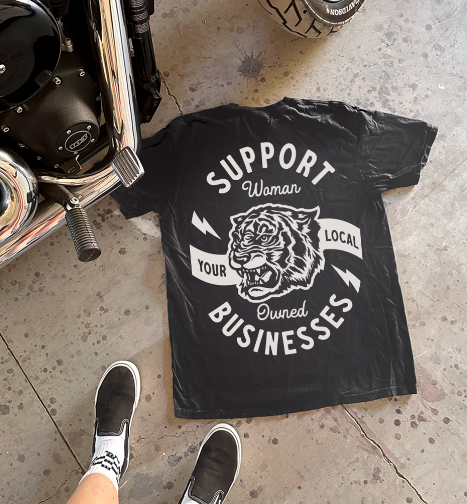 Woman Owned Business Tee (Onyx)