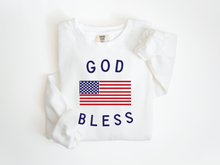 Load image into Gallery viewer, God Bless America Unisex Lightweight Classic Pullover
