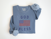 Load image into Gallery viewer, God Bless America Unisex Lightweight Classic Pullover
