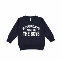 Load image into Gallery viewer, Saturdays Are For The Boys Pullover Sweatshirt
