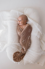 Load image into Gallery viewer, Bamboo Infant Swaddle | Desert Clay FF Smile
