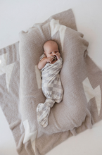 Load image into Gallery viewer, Infant Swaddle | Smile Checkerboard
