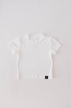 Load image into Gallery viewer, Basic Bamboo Tee | Cloud White
