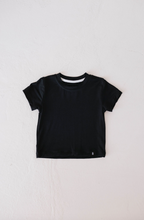 Load image into Gallery viewer, Basic Bamboo Tee | Midnight Black
