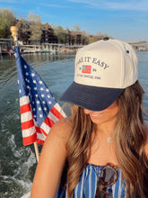 Load image into Gallery viewer, Take it Easy Vintage Trucker Hat
