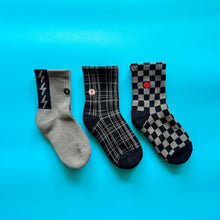 Load image into Gallery viewer, 3-PACK &quot;CHECK THE VOLTS&quot; SOCKS
