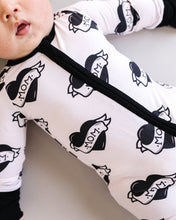 Load image into Gallery viewer, Bamboo Zip Romper | Mom Tattoo
