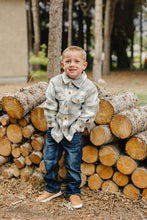 Load image into Gallery viewer, Grey Plaid Shacket
