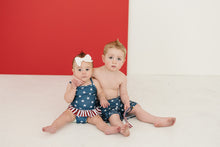 Load image into Gallery viewer, Stars + Stripes Surf Swim Shorts
